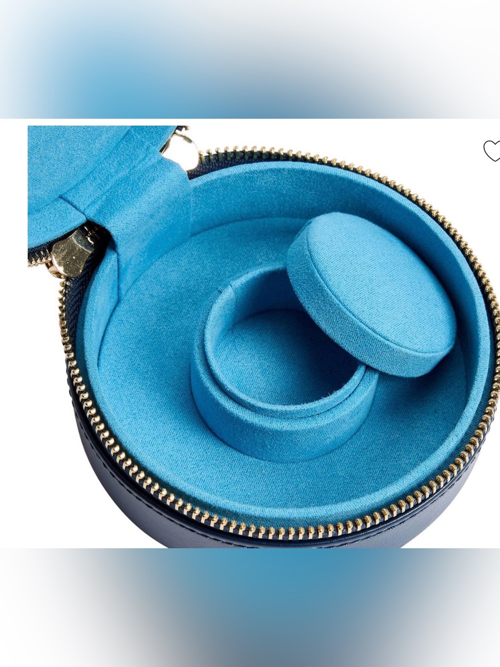 WOLF
Sophia Blue Round Travel Zip Case - Picture 4 of 10